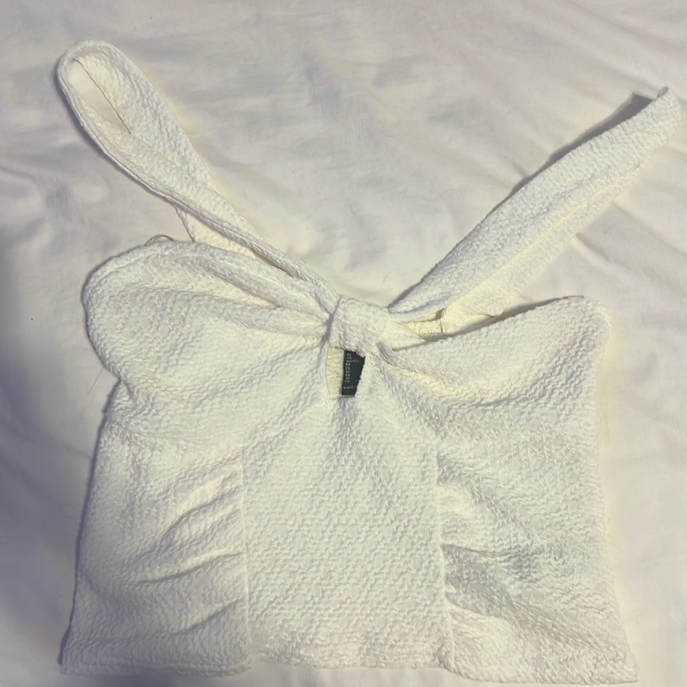 Forever 21 - off the shoulder white top